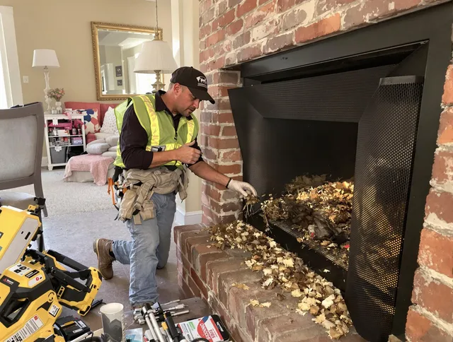 Safe screening installation by North Reading Chimney Sweep in North Reading, MA