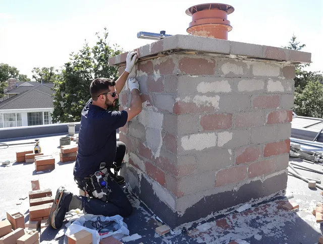 Advanced chimney repair process by North Reading Chimney Sweep in North Reading, MA